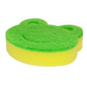 定制洗碗海绵擦百洁布厨房清洁用品刷锅刷碗海绵块擦批发青蛙造型